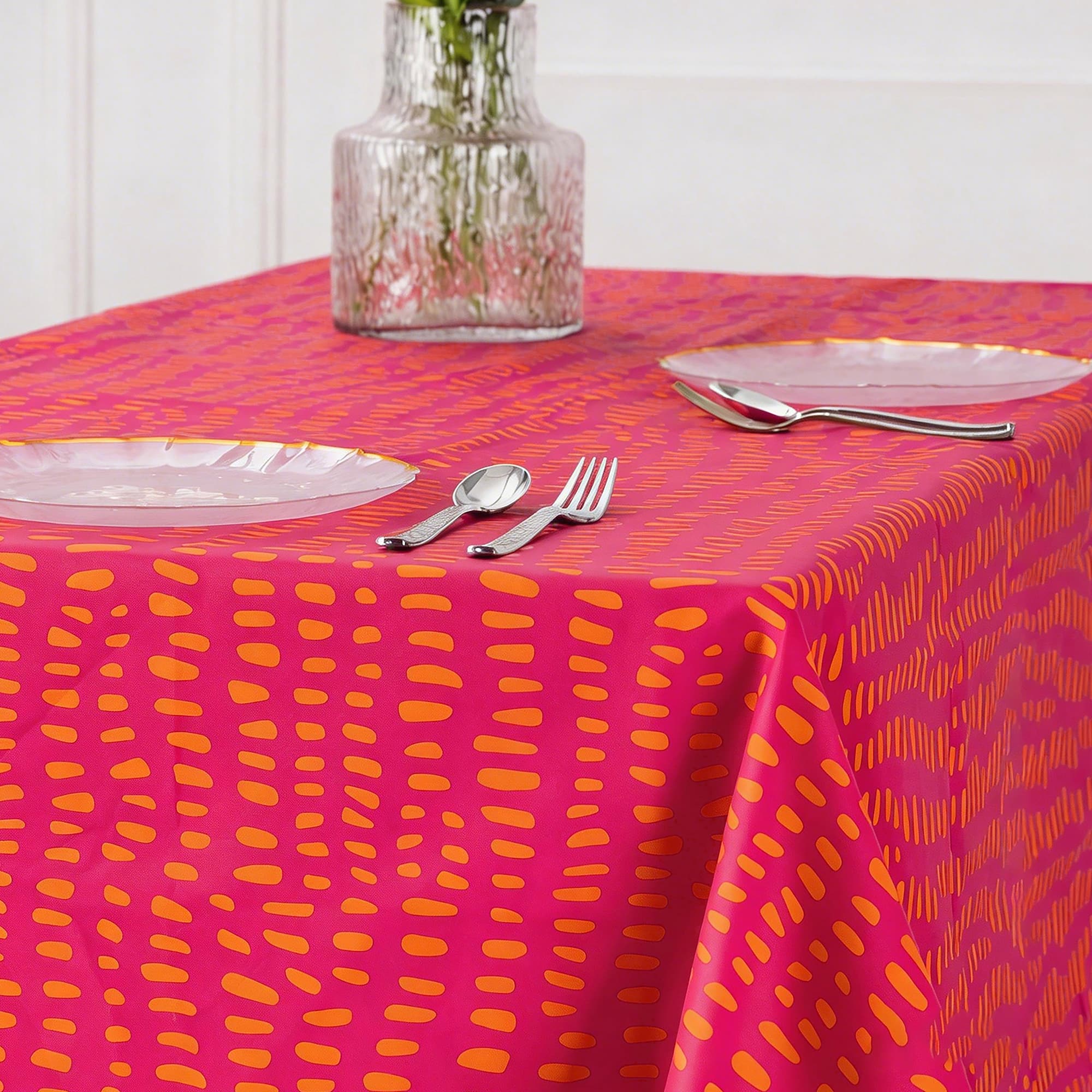 52" x 70" Hothouse Leopard Table Cloth by Celebrate It™